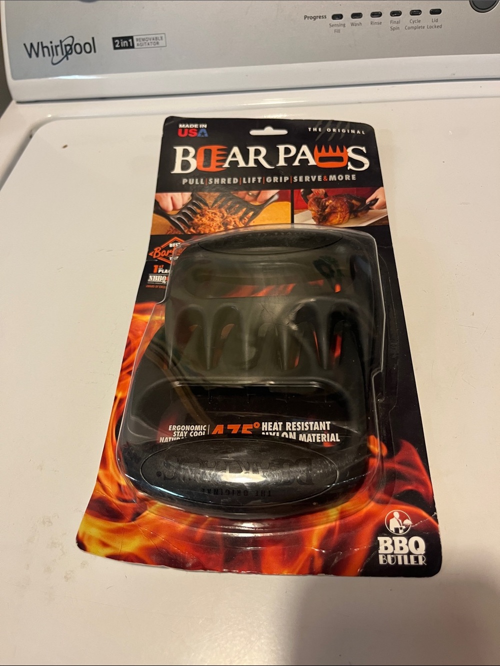 BearPaws Black BBQ Meat Shredding Claws